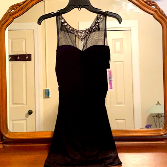 Adrianna Papell Dresses & Skirts - Hailey Logan by Adrianna Papell Black Sequin Dress